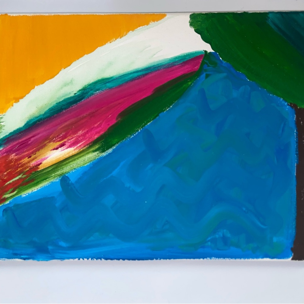 Vibrant Abstract Canvas Art